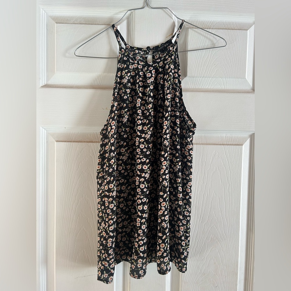 Papermoon Floral Print Tank Top